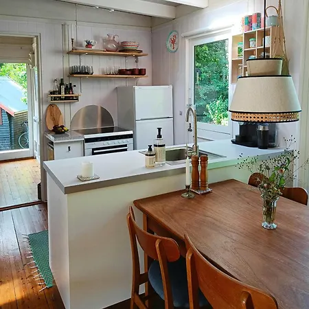 Family Summer House With Retro Style In Hojby Lyng *