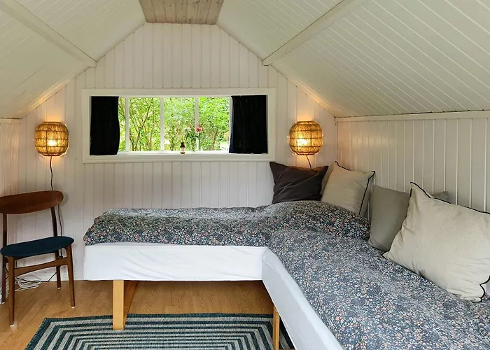 Family Summer House With Retro Style In Hojby Lyng